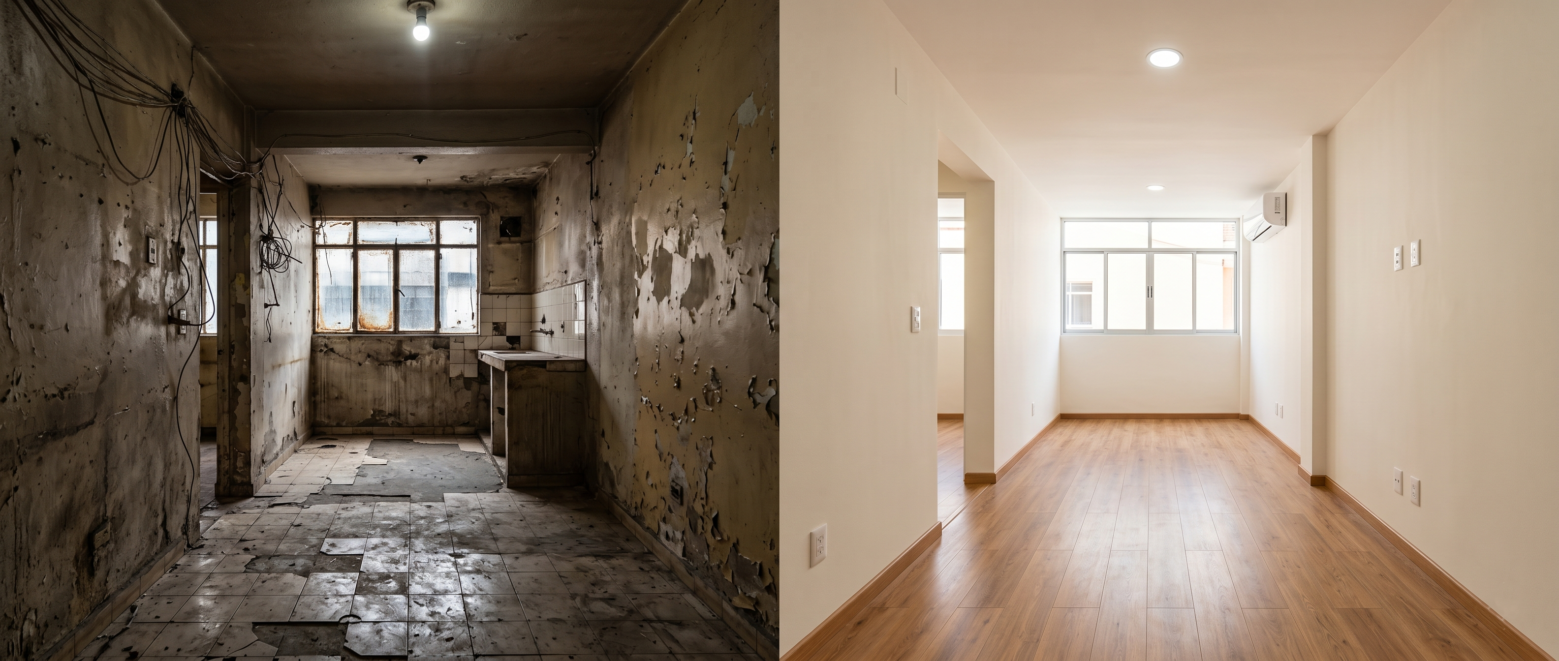 Antes y después